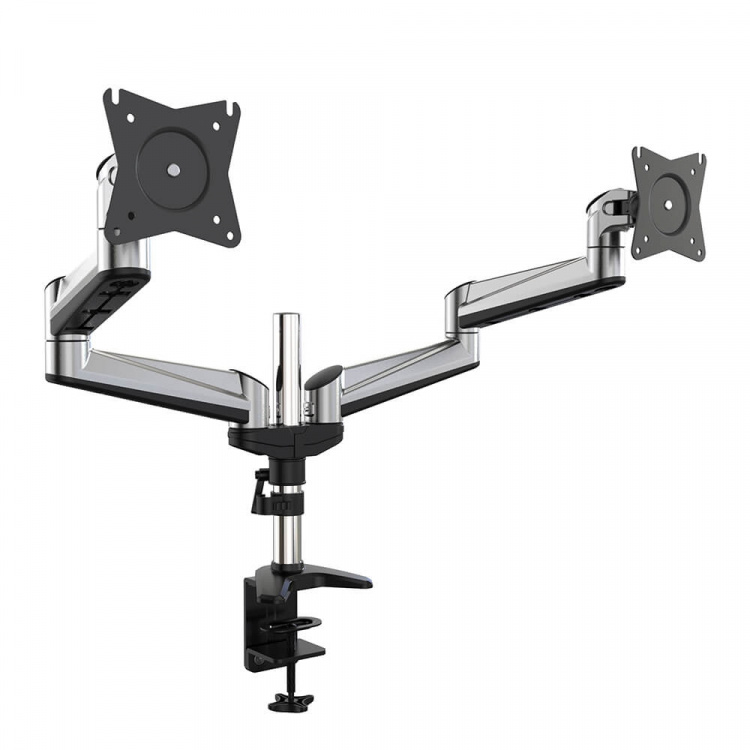 Desire2 Monitor Arm Duo Aluminium Gas Desire2 Monitor Arm Duo Aluminium Gas