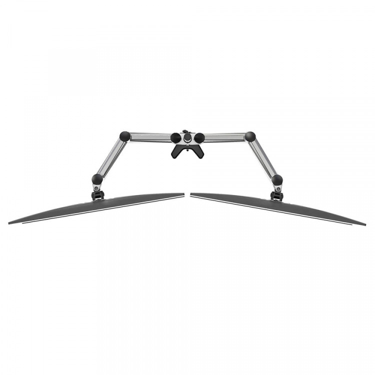 Desire2 Monitor Arm Duo Aluminium Gas Desire2 Monitor Arm Duo Aluminium Gas