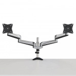 Desire2 Monitor Arm Duo Aluminium Gas Desire2 Monitor Arm Duo Aluminium Gas