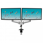 Desire2 Monitor Arm Duo Aluminium Gas Desire2 Monitor Arm Duo Aluminium Gas
