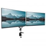 Desire2 Monitor Arm Duo Aluminium Gas Desire2 Monitor Arm Duo Aluminium Gas
