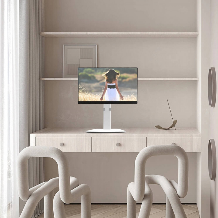 Desire2 Monitor Arm Desk Mount White Desire2 Monitor Arm Desk Mount White