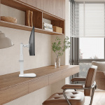 Desire2 Monitor Arm Desk Mount White Desire2 Monitor Arm Desk Mount White