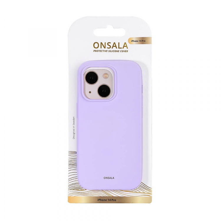 Onsala Phone Case Silicone Purple - iPhone 14 Pro Onsala Phone Case Silicone Purple - iPhone 14 Pro