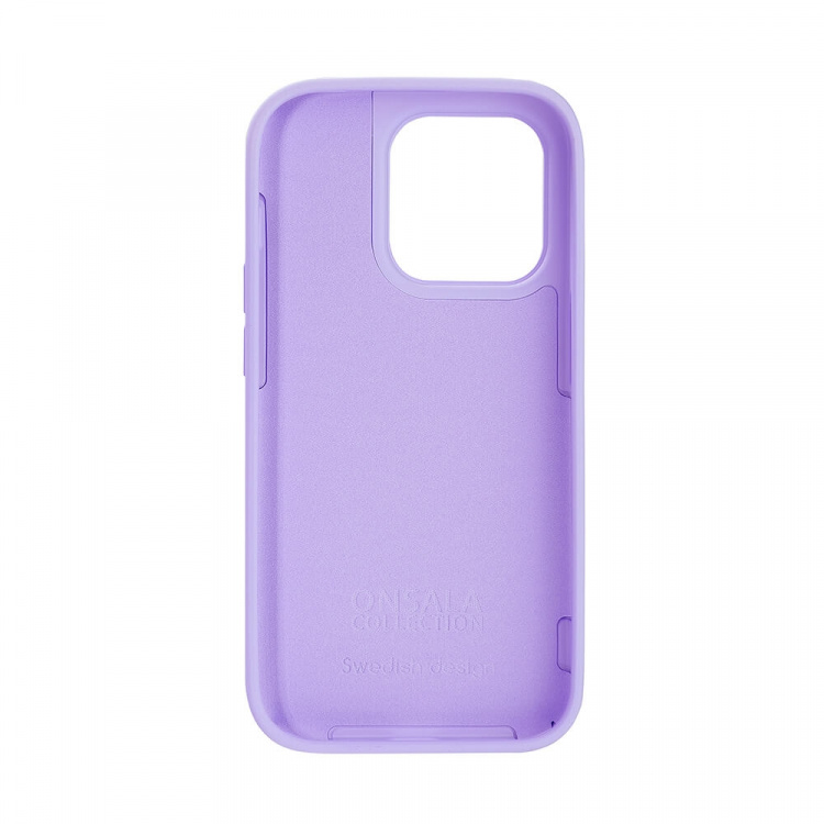 Onsala Phone Case Silicone Purple - iPhone 13 Pro