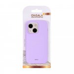 Onsala Phone Case Silicone Purple - iPhone 13 Pro