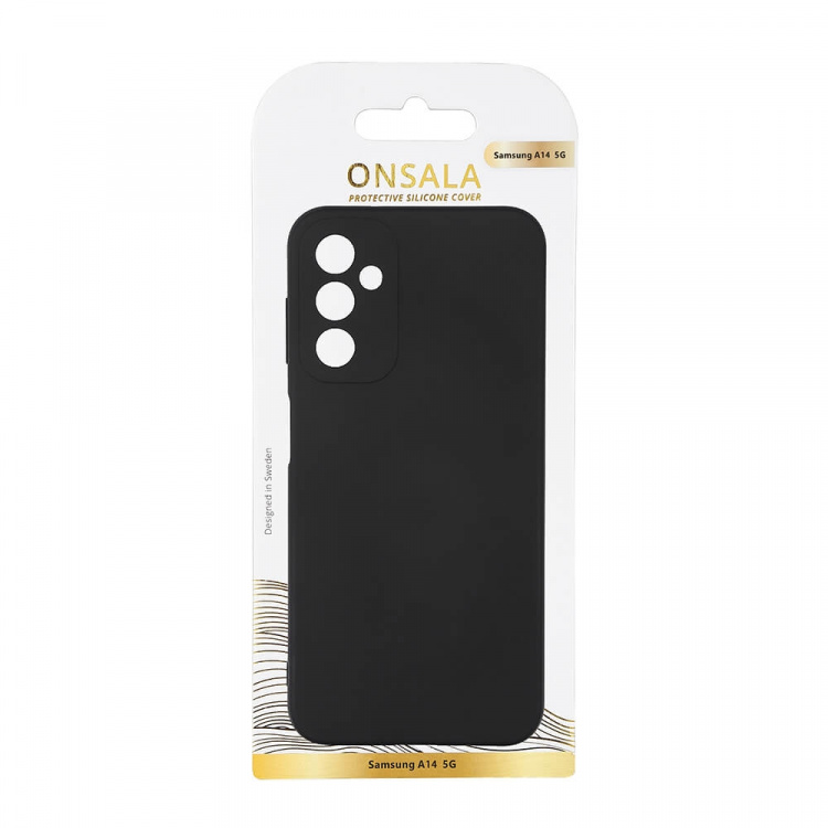 Onsala Phone Case Silicone Black - Samsung Galaxy A14 5G / A14 4G