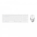 Rapoo Keyboard/Mice Set 9750M Multi-Mode Wireless White Rapoo Keyboard/Mice Set 9750M Multi-Mode Wireless White