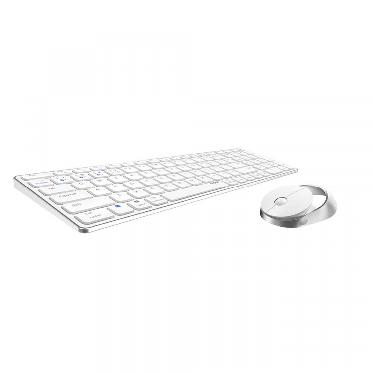 Rapoo Keyboard/Mice Set 9750M Multi-Mode Wireless White Rapoo Keyboard/Mice Set 9750M Multi-Mode Wireless White