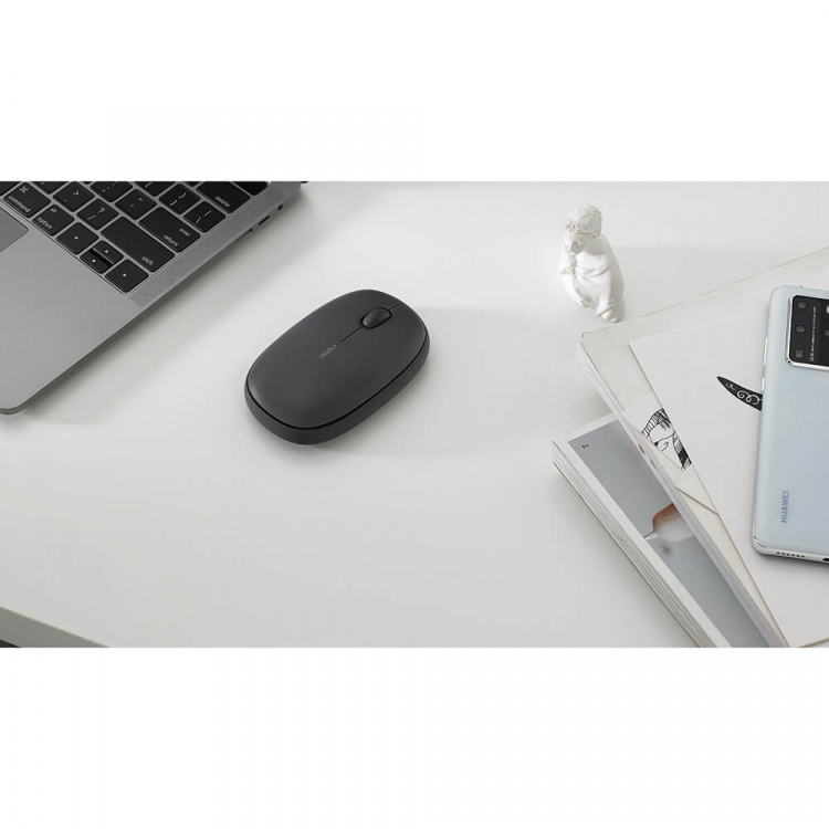 Rapoo Wireless Mouse M660 Silent Multi-Mode Dark Grey Rapoo Wireless Mouse M660 Silent Multi-Mode Dark Grey
