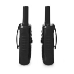 Nedis Walkie-Talkie Set | 2 Handsets | Up to 6 km | Frequency channels: 8 | PTT / VOX | up to 3 Hours | Headphone output | 2 Headsets | Black