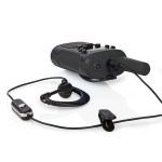 Nedis Walkie-Talkie Set | 2 Handsets | Up to 6 km | Frequency channels: 8 | PTT / VOX | up to 3 Hours | Headphone output | 2 Headsets | Black