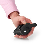 Nedis Walkie-Talkie Set | 2 Handsets | Up to 6 km | Frequency channels: 8 | PTT / VOX | up to 3 Hours | Headphone output | 2 Headsets | Black