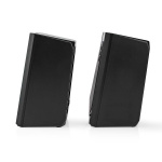 Nedis Gaming Speaker | Speaker channels: 2.0 | USB Powered | 3.5 mm Male | 18 W | LED | Volume control