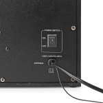 Nedis Gaming Speaker | Speaker channels: 2.1 | Mains Powered | 3.5 mm Male | 75 W | LED | Volume control