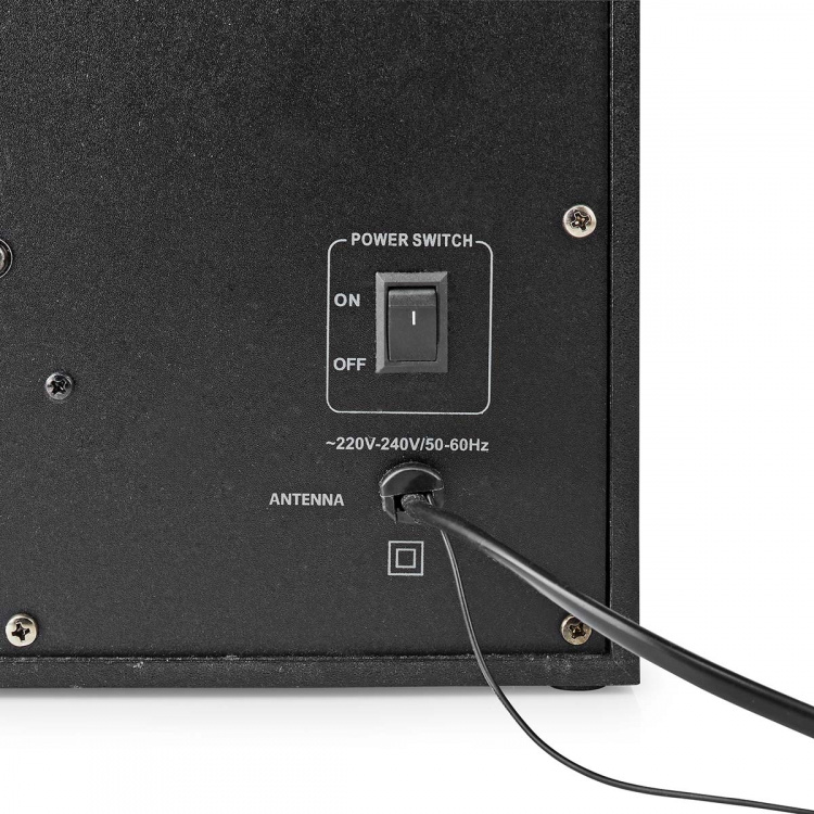 Nedis Gaming Speaker | Speaker channels: 2.1 | Mains Powered | 3.5 mm Male | 75 W | LED | Volume control