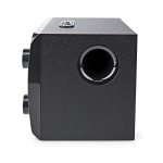 Nedis Gaming Speaker | Speaker channels: 2.1 | Mains Powered | 3.5 mm Male | 75 W | LED | Volume control