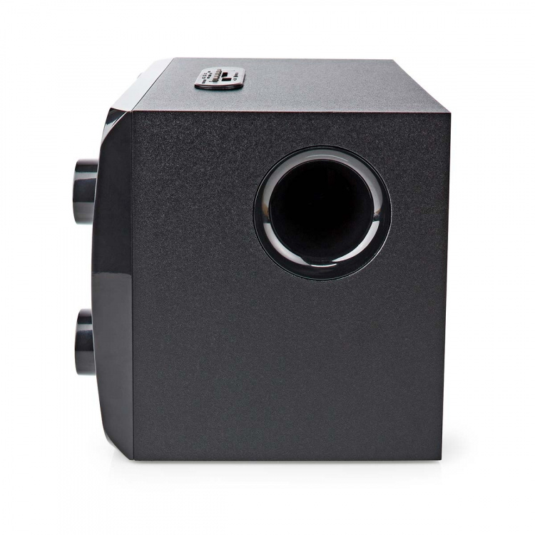 Nedis Gaming Speaker | Speaker channels: 2.1 | Mains Powered | 3.5 mm Male | 75 W | LED | Volume control