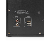 Nedis Gaming Speaker | Speaker channels: 2.1 | Mains Powered | 3.5 mm Male | 75 W | LED | Volume control