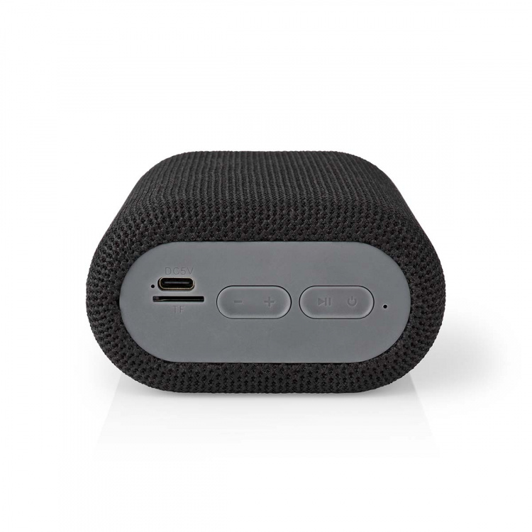 Nedis Bluetooth® Speaker | Battery play time: 7 hrs | Handheld Design | 7 W | Mono | Built-in microphone | Linkable | Black