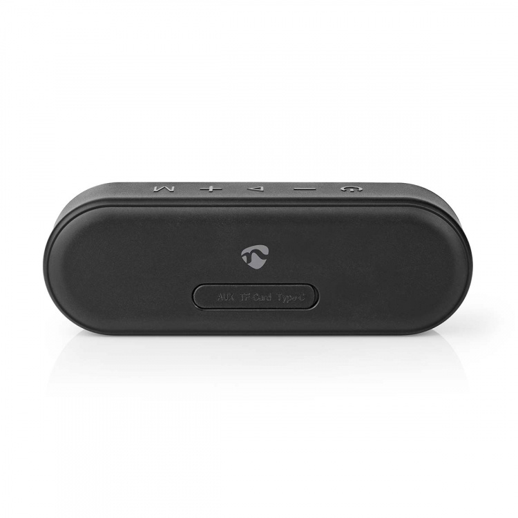 Nedis Bluetooth® Speaker | Battery play time: 12 hrs | Handheld Design | 16 W | Stereo | Built-in microphone | IPX6 | Linkable | Black