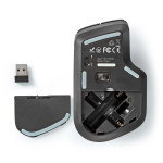 Nedis Mouse | Wireless | 800 / 1200 / 1600 dpi | Adjustable DPI | Number of buttons: 6 | Right-Handed