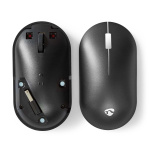 Nedis Mouse | Wireless | Silent mouse | 1200 dpi | Number of buttons: 3 | Both Handed