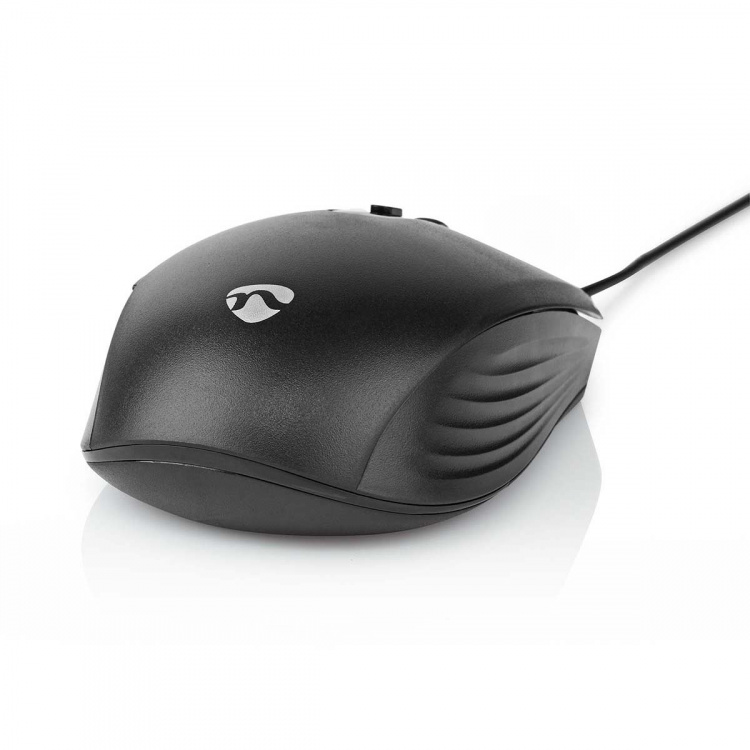 Nedis Mouse | Wired | 1200 / 1800 / 2400 / 3600 dpi | Adjustable DPI | Number of buttons: 6 | Right-Handed Nedis Mouse | Wired | 1200 / 1800 / 2400 / 3600 dpi | Adjustable DPI | Number of buttons: 6 | Right-Handed