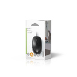 Nedis Mouse | Wired | 1200 / 1800 / 2400 / 3600 dpi | Adjustable DPI | Number of buttons: 6 | Right-Handed Nedis Mouse | Wired | 1200 / 1800 / 2400 / 3600 dpi | Adjustable DPI | Number of buttons: 6 | Right-Handed