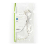 Nedis Stereo Audio Cable | 3.5 mm Male | 3.5 mm Male | Nickel Plated | 1.00 m | Round | White Nedis Stereo Audio Cable | 3.5 mm Male | 3.5 mm Male | Nickel Plated | 1.00 m | Round | White