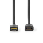 Nedis High Speed HDMI™ Cable with Ethernet | HDMI™ Connector | HDMI™ Output | 4K@60Hz | ARC | 18 Gbps | 3.00 m | Round | PVC | Anthracite | Box