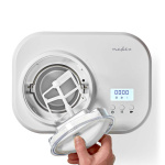 Nedis Ice Cream Maker | 1.0 l | White | Plastic Nedis Ice Cream Maker | 1.0 l | White | Plastic