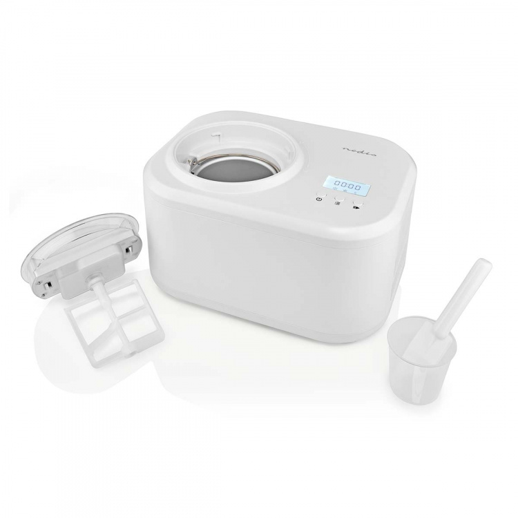 Nedis Ice Cream Maker | 1.0 l | White | Plastic Nedis Ice Cream Maker | 1.0 l | White | Plastic