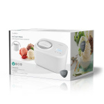 Nedis Ice Cream Maker | 1.0 l | White | Plastic Nedis Ice Cream Maker | 1.0 l | White | Plastic