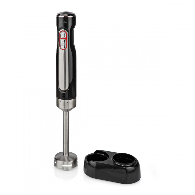 Nedis Hand Blender | 100 W | Speed settings: 1-Speed Setting | Black / Silver