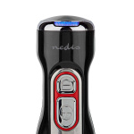 Nedis Hand Blender | 100 W | Speed settings: 1-Speed Setting | Black / Silver