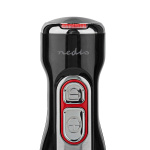 Nedis Hand Blender | 100 W | Speed settings: 1-Speed Setting | Black / Silver