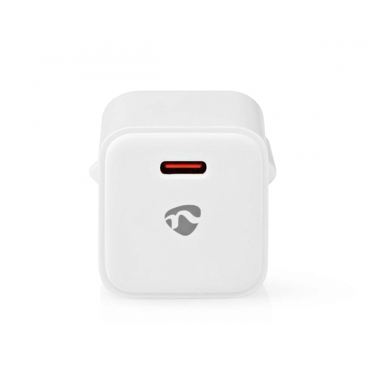 Nedis Wall Charger | PD3.0 20W | Quick charge feature | 1.67 / 2.22 / 3.0 A | Number of outputs: 1 | USB-C™ | Automatic Voltage Selection | White