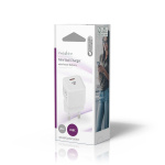 Nedis Wall Charger | PD3.0 20W | Quick charge feature | 1.67 / 2.22 / 3.0 A | Number of outputs: 1 | USB-C™ | Automatic Voltage Selection | White