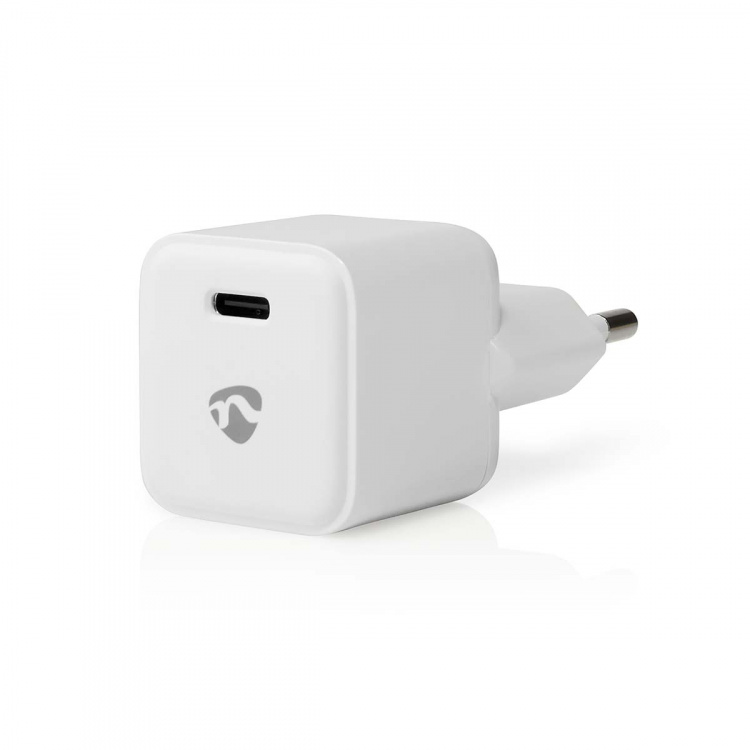 Nedis Wall Charger | PD3.0 30W | Quick charge feature | 1.5 / 2.0 / 2.5 / 3.0 A | Number of outputs: 1 | USB-C™ | Automatic Voltage Selection | White