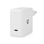 Nedis Wall Charger | Quick charge feature | 3.0 / 5.0 A | Number of outputs: 1 | USB-C™ | Automatic Voltage Selection | White