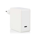Nedis Wall Charger | Quick charge feature | 3.0 / 5.0 A | Number of outputs: 1 | USB-C™ | Automatic Voltage Selection | White