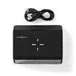 Nedis Alarm clock with wireless charging | Qi certified | 5 / 7.5 / 10 / 15 W | USB-A Male | Night Light | 2 Alarm Times | Snooze function Nedis Alarm clock with wireless charging | Qi certified | 5 / 7.5 / 10 / 15 W | USB-A Male | Night Light | 2 Alarm Times | Snooze function