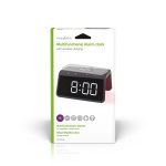 Nedis Alarm clock with wireless charging | Qi certified | 5 / 7.5 / 10 / 15 W | USB-A Male | Night Light | 2 Alarm Times | Snooze function Nedis Alarm clock with wireless charging | Qi certified | 5 / 7.5 / 10 / 15 W | USB-A Male | Night Light | 2 Alarm Times | Snooze function