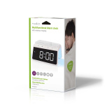 Nedis Alarm clock with wireless charging | Qi certified | 5 / 7.5 / 10 / 15 W | USB-A Male | Night Light | 2 Alarm Times | Snooze function Nedis Alarm clock with wireless charging | Qi certified | 5 / 7.5 / 10 / 15 W | USB-A Male | Night Light | 2 Alarm Times | Snooze function