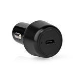 Nedis Car Charger | 2.0 / 3.0 A | Number of outputs: 1 | Port type: USB-C™ | Automatic Voltage Selection