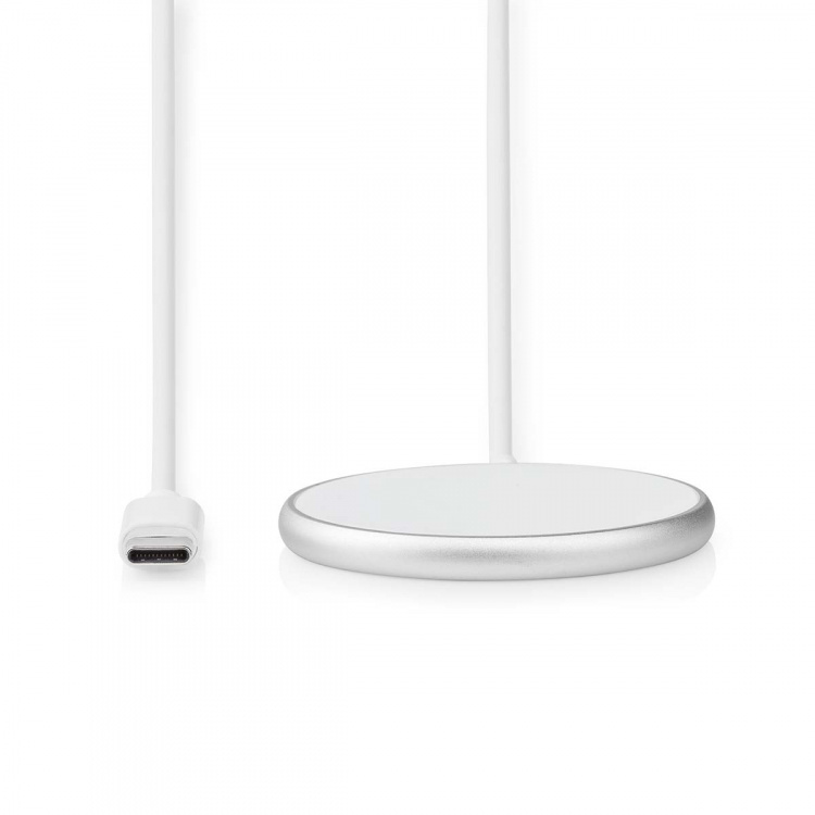 Nedis Wireless Charger | 5 / 7.5 / 10 / 15 W | 1.0 / 1.1 / 1.67 / 2 A | Including cable | USB Type-C™ | 1.00 m Nedis Wireless Charger | 5 / 7.5 / 10 / 15 W | 1.0 / 1.1 / 1.67 / 2 A | Including cable | USB Type-C™ | 1.00 m