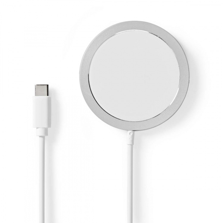 Nedis Wireless Charger | Stand | 5 / 7.5 / 10 / 15 W | 1.0 / 1.1 / 1.67 / 2 A | Including cable | USB Type-C™ | 1.00 m