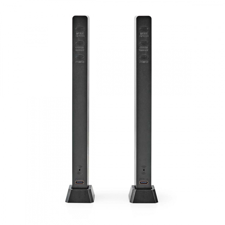 Nedis Gaming Light | RGB | Battery Powered | Used for: Desktop / Notebook | Black