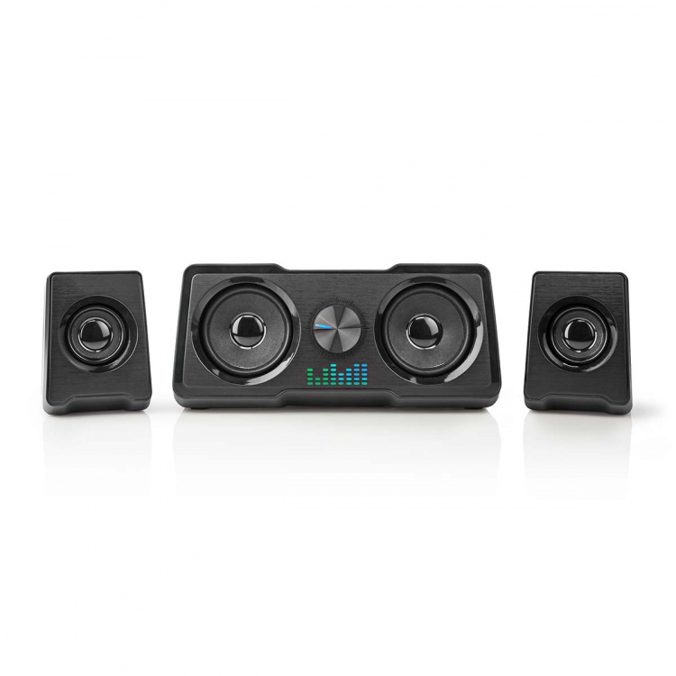 Nedis Gaming Speaker | Speaker channels: 2.2 | USB Powered | 3.5 mm Male | 48 W | LED | Volume control Nedis Gaming Speaker | Speaker channels: 2.2 | USB Powered | 3.5 mm Male | 48 W | LED | Volume control